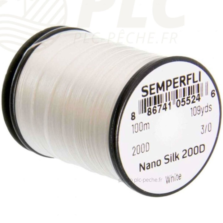Fil SEMPERFLI Nano Silk 200D 3/0 100m | PLC-PECHE.FR