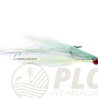 Mouche Mer FULLING MILL Clouser Grey Ghost Deep Water