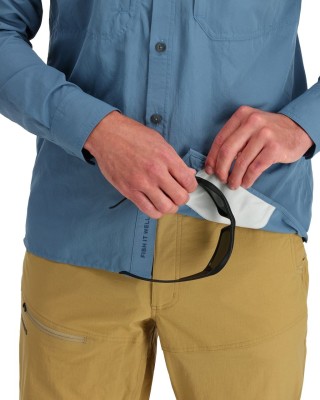 Chemise SIMMS Guide Shirt Selvedge | PLC-PECHE.FR