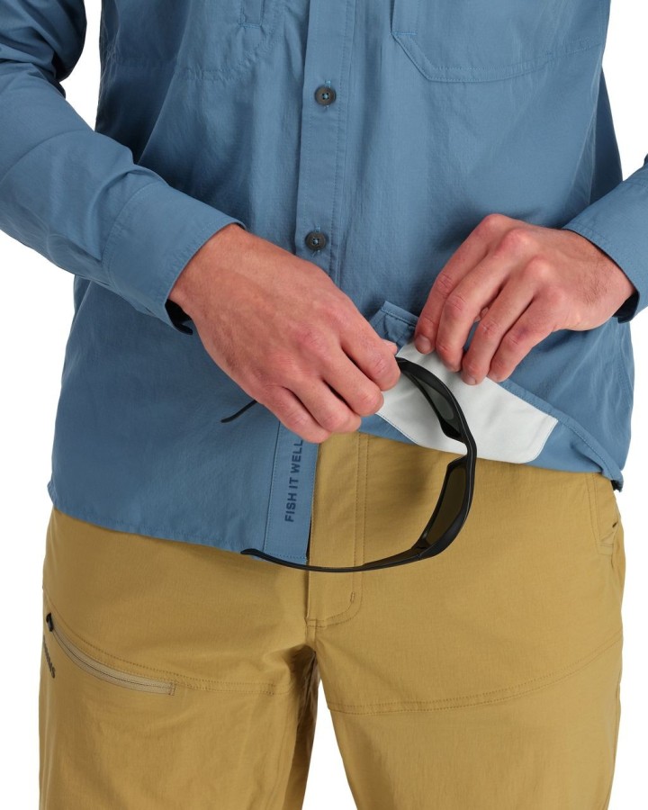 Chemise SIMMS Guide Shirt Selvedge | PLC-PECHE.FR