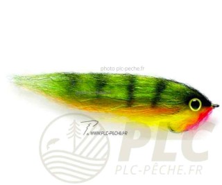 Mouche FULLING MILL Brochet Dougie's B/Fish Yellow 4/0