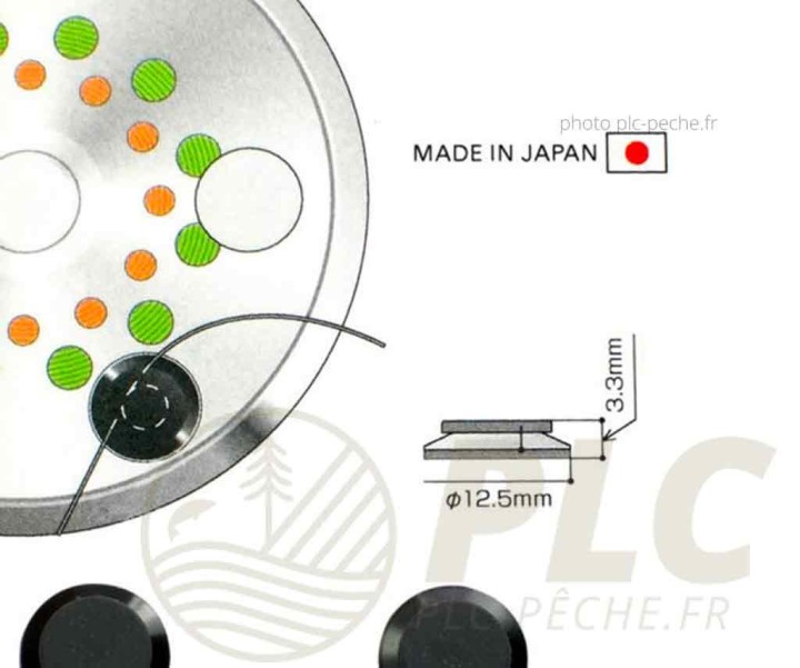 Clip Bas de Ligne C&F DESIGN CFA-180-BK