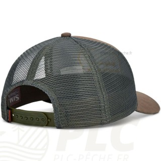 Casquette SIMMS Double Haul Trucker Loden Stamp Lockup