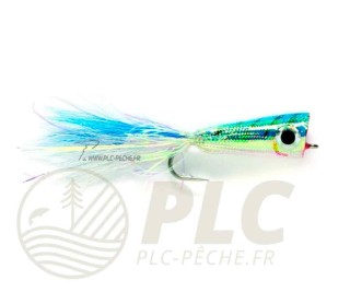 Mouche Mer FULLING MILL Mylar Popper Blue/White