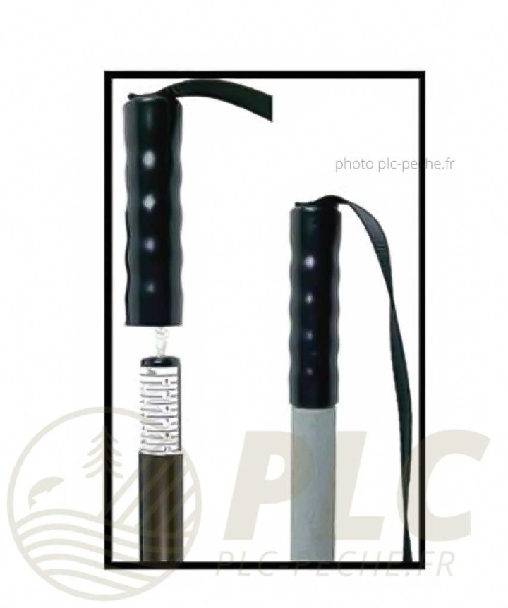 Épuisette Saumon MCLEAN R140 Maille Rubber + Peson Intégré | PLC-PECHE.FR