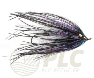 Mouche AQUA FLIES Steelhead Intruder Senyo's OCD Black