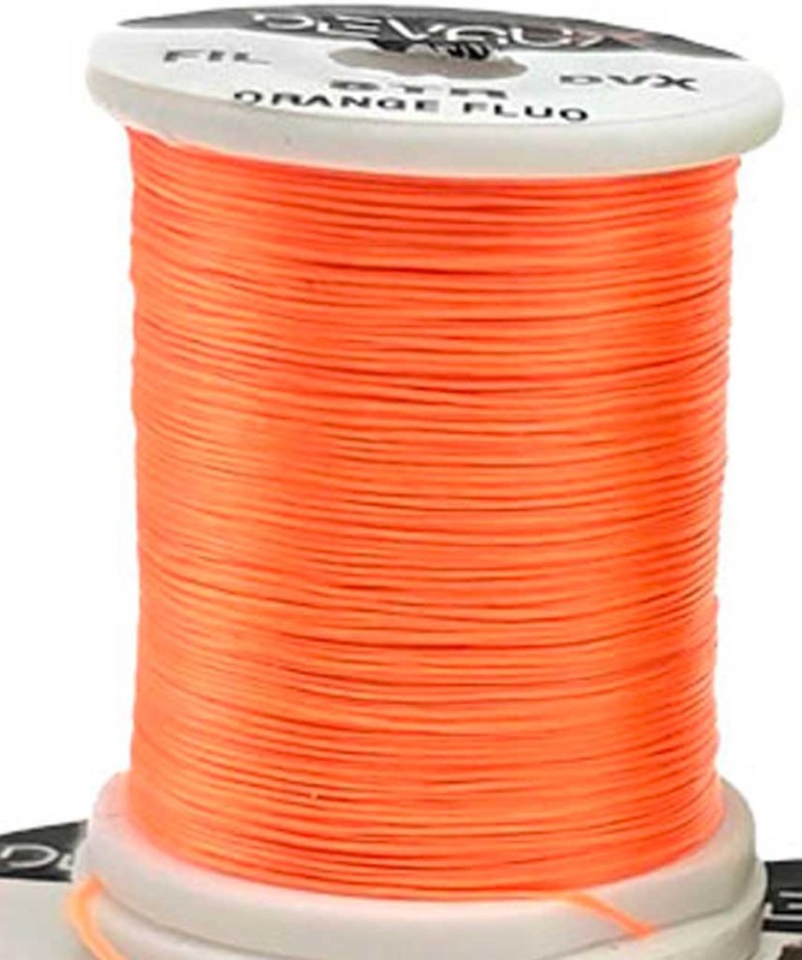 Fils de montage DEVAUX STR orange fluo