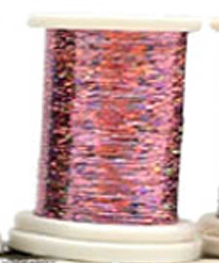 Fils Tinsel Holo DEVAUX rose