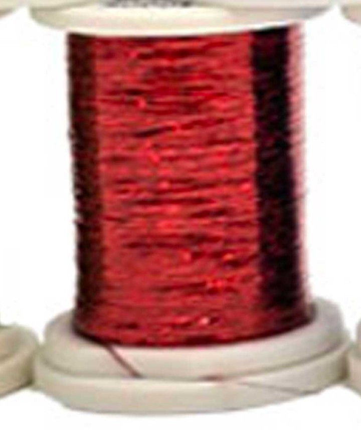 Fils Tinsel Holo DEVAUX rouge