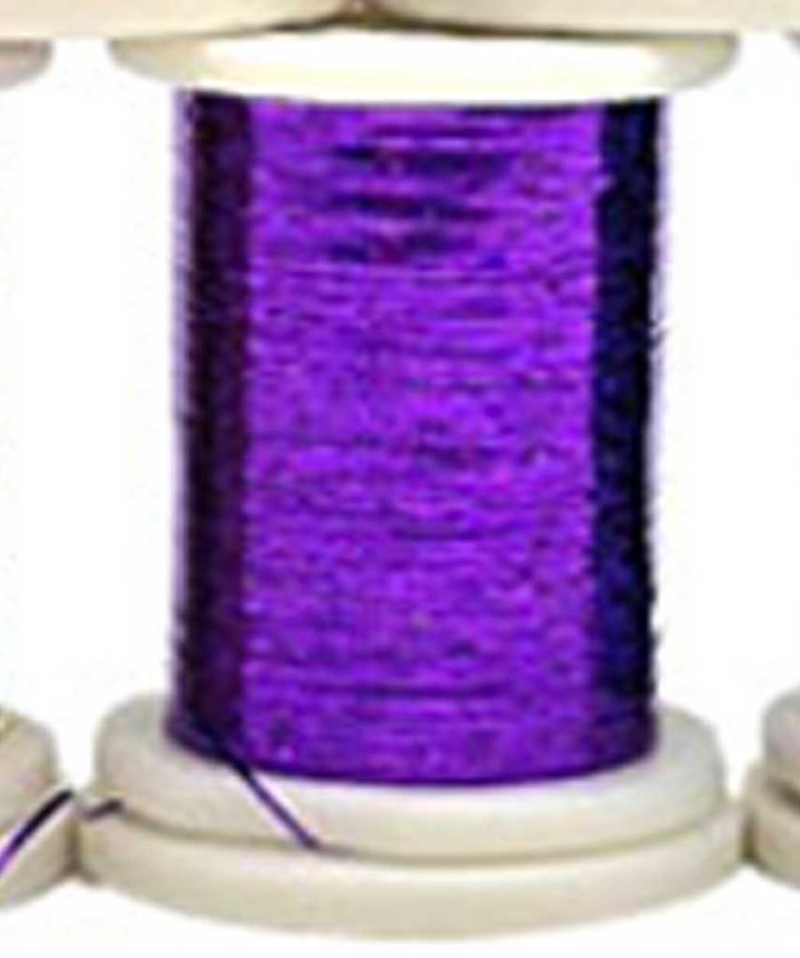 Fils Tinsel Holo DEVAUX pourpre