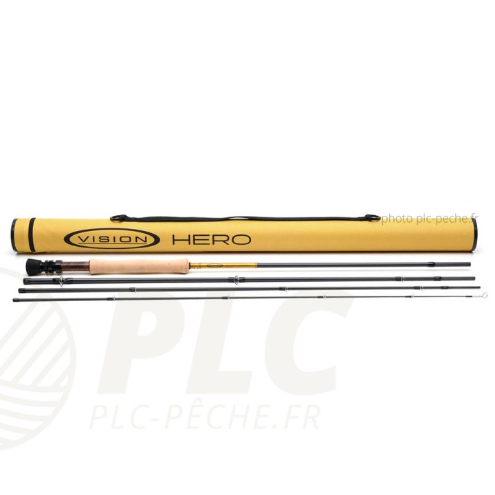 Canne à mouche VISION Nymphing Hero 2 - 10'6 soie 3 | PLC-PECHE.FR