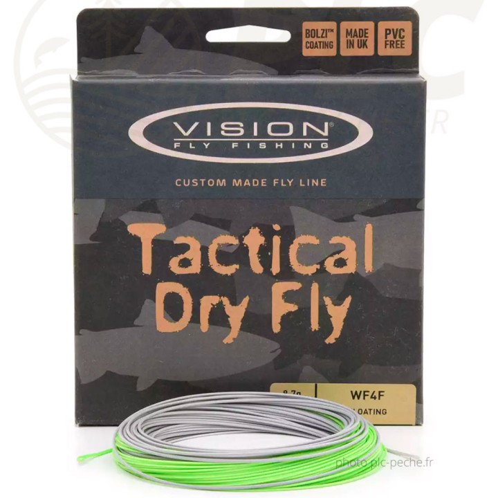 Soie VISION Tactical Dry Fly Floating | PLC-PECHE.FR