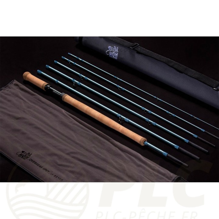 Canne à mouche Démo HOH Overseas Spey 14' soie de 9 B | PLC-PECHE.FR