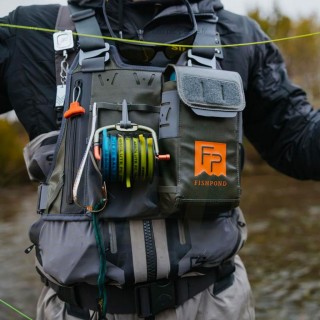 Fishpond Stormshadow chest pack action