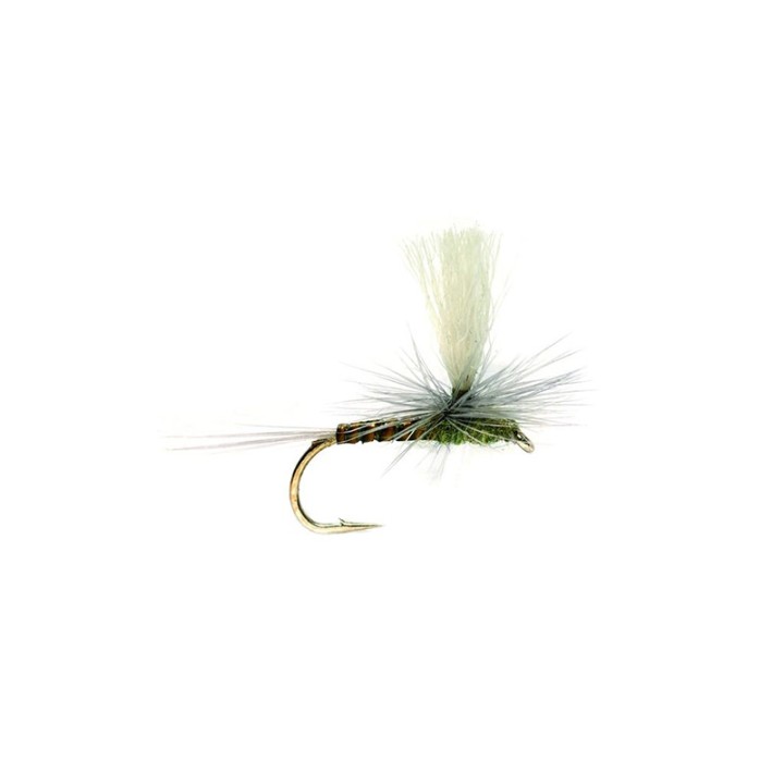 Mouches FULLING MILL Paradun Quill Olive | PLC-PECHE.FR