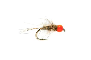 Mouche FULLING MILL Nymphe Orange Hot Head | PLC-PECHE.FR
