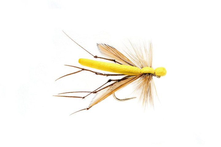 Mouche FULLING MILL Yellow Foam Daddy | PLC-PECHE.FR