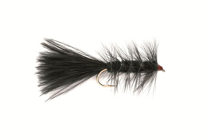 Mouche Streamer FULLING MILL Wooly Bugger Black | PLC-PECHE.FR
