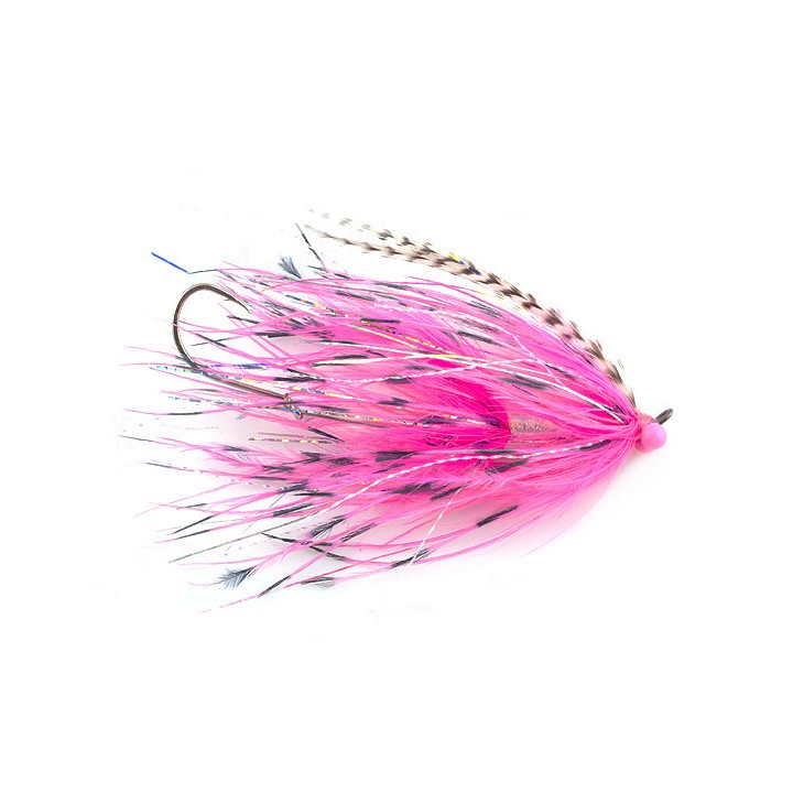 Mouche Intruder Stu's Barred Ostrich Pink/Pink