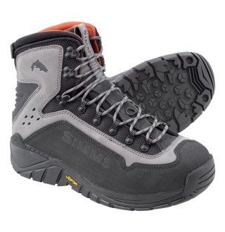 Chaussures de Wading SIMMS G3 Guide Boot Vibram Steel Grey| PLC-PECHE.FR