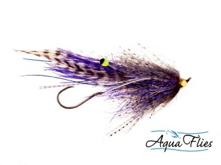 Mouche steelhead intruder ultra squid purple/black -PLC FLY SHOP