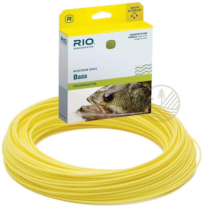 Soie Rio Mainstream Black Bass Brochet WF F | PLC-PECHE.FR