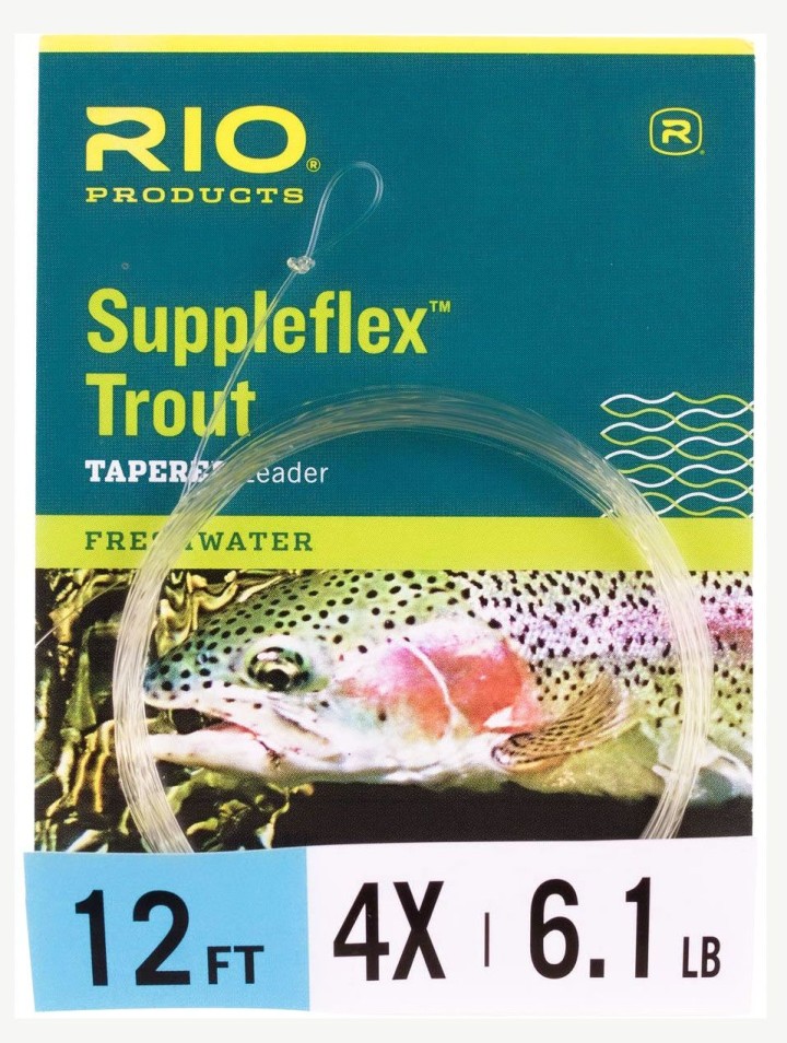Bas de Ligne RIO Suppleflex Trout 12´(3,70m) - PLC FLY SHOP