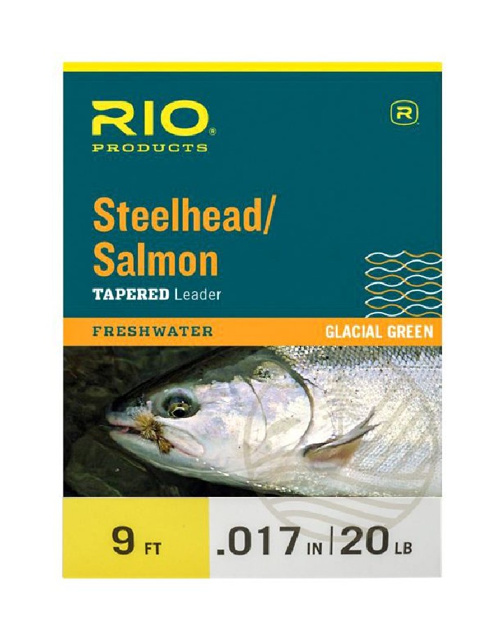 Bas de Ligne Rio Steelhead/Saumon glacial Green 9' (2,70m)