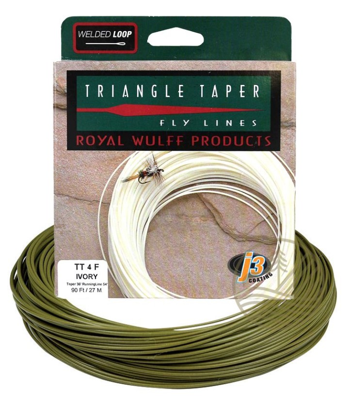 Soie Royal Wulff Triangle Taper Flottante olive TTF - PLC FLY SHOP