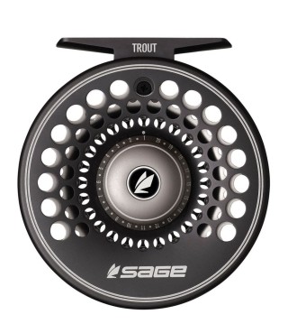 Moulinet SAGE Trout Stealth Silver