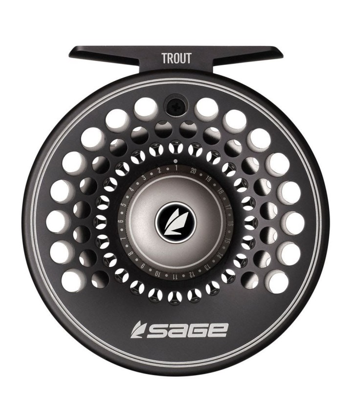 Moulinet SAGE Trout Stealth Silver