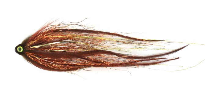 Mouche brochet pike tube Niklaus Bauer sheep head burbot - PLC FLY SHOP