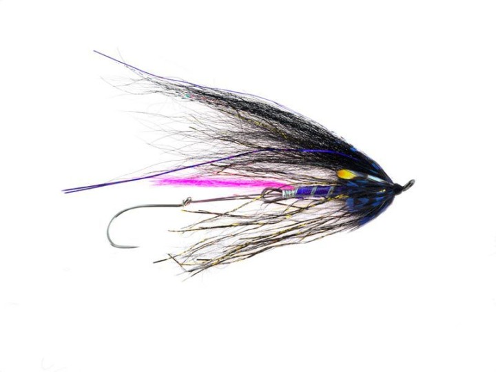 Mouche steelhead Senyo's predator scandi black - PLC FLY SHOP
