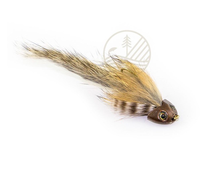 Mouche Streamer FULLING MILL Brown Sculpin | PLC-PECHE.FR