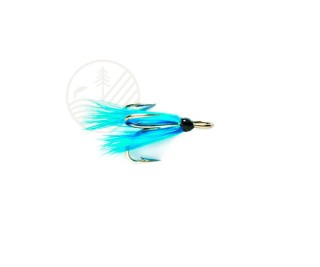Mouche Saumon FULLING MILL Micro Madelain Blue | PLC-PECHE.FR