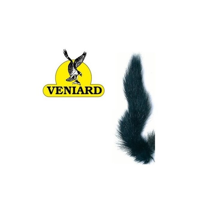 Fox squirrel tail écureuil teint noir