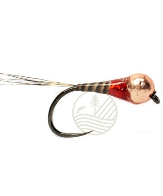 Mouches Perdigon Hollow Point Red B/L