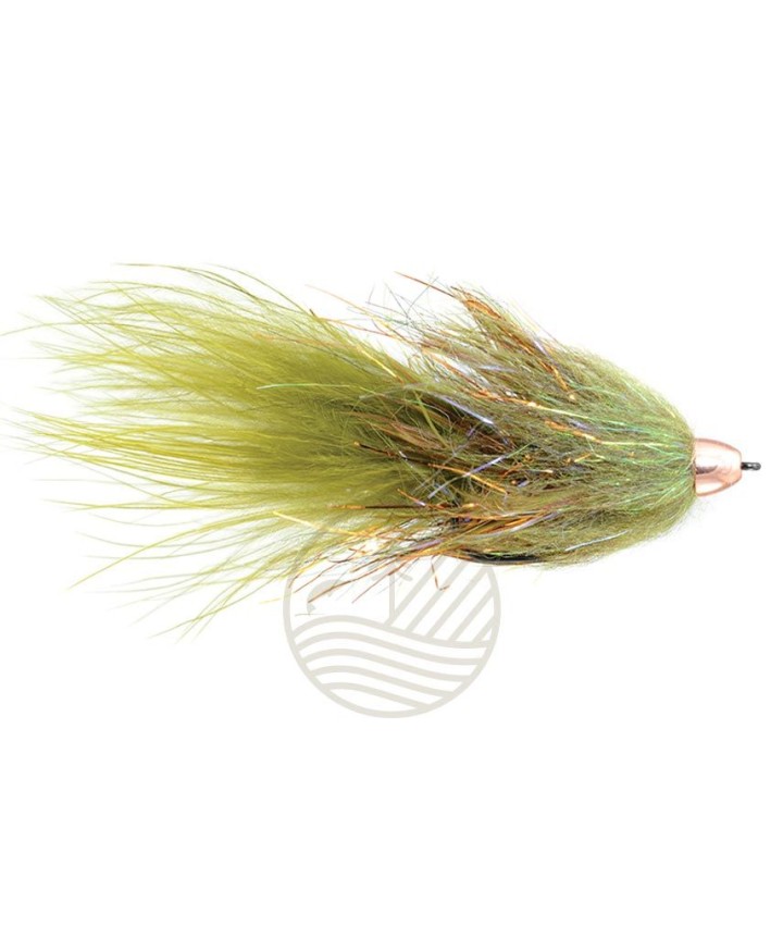 Mouche Streamer Complex Twist Bugger Olive